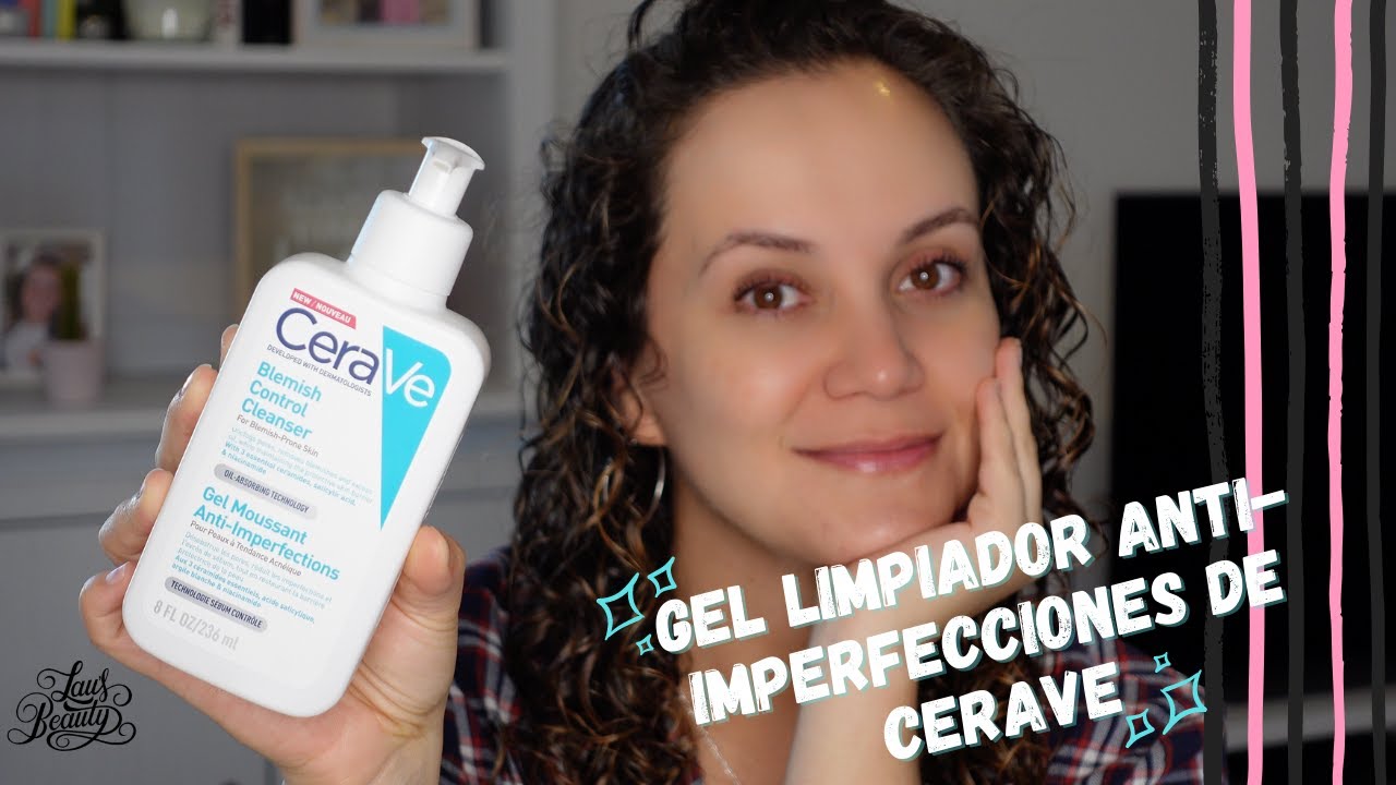 CeraVe Gel Limpiador Espumoso Diario para Piel Mixta, Grasa o con Acné