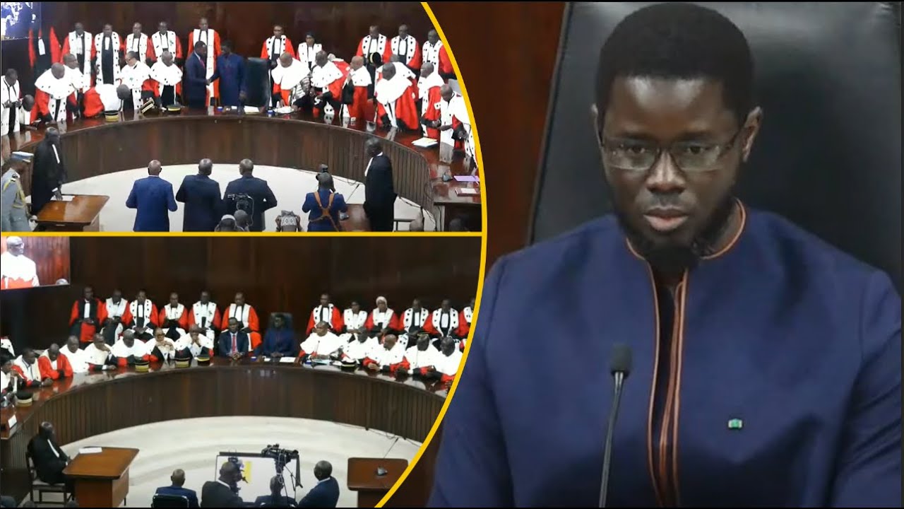Rentrée des cours et tribunaux: Le discours percutant de Diomaye devant les magistrats «Je voudrais