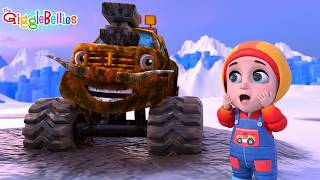5 little trucks counting rescue adventure 1 hour kids songs