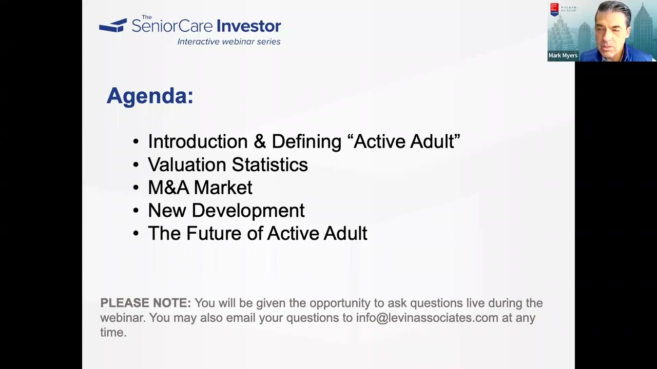 Active Adult and Its Impact on Seniors Housing