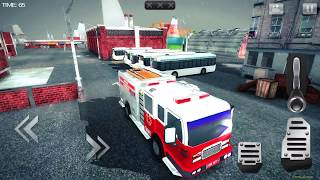 Parking Games: Car Parking 3D - Fire Engine | Android Gameplay 2017 HD screenshot 2