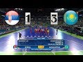 Сербия - Казахстан. Futsal. 1/4 Финала EURO. Highlight in HD
