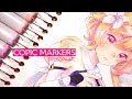 Genshin Impact • Lumine ★ Copic Markers Speedpaint