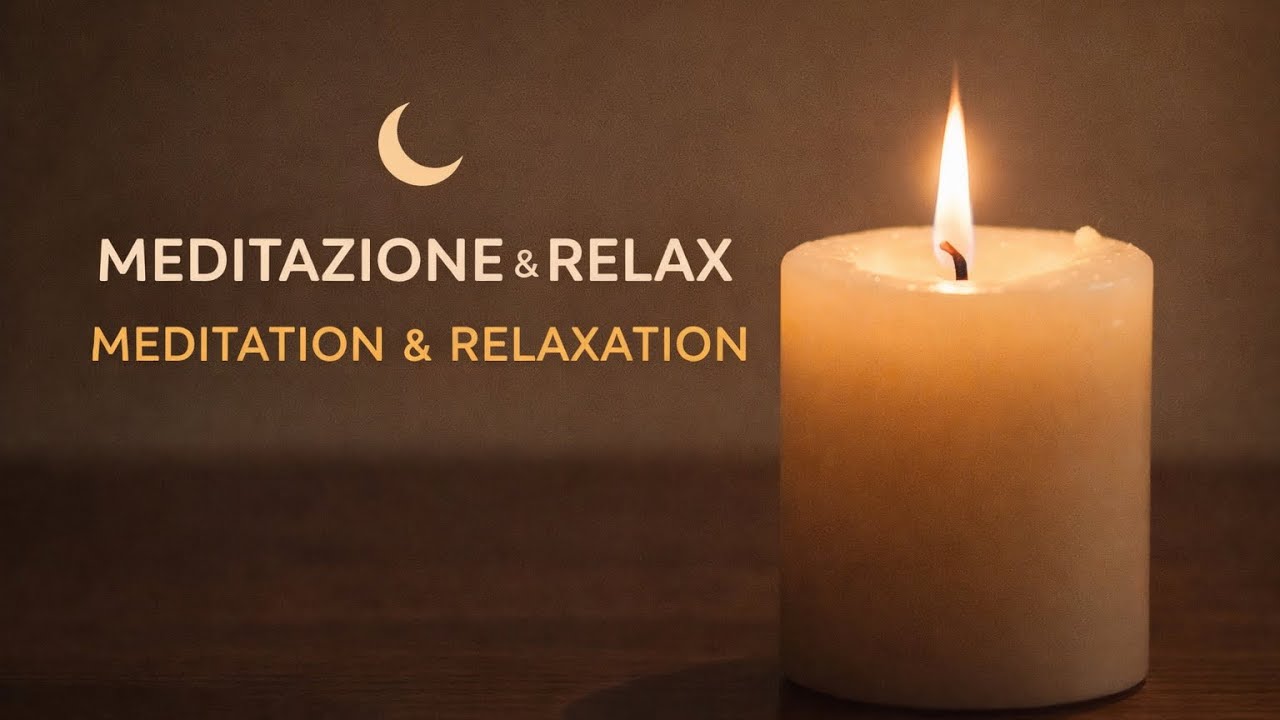 🕯 Candela nella Notte con Campana Tibetana | Deep Meditation & Relaxation