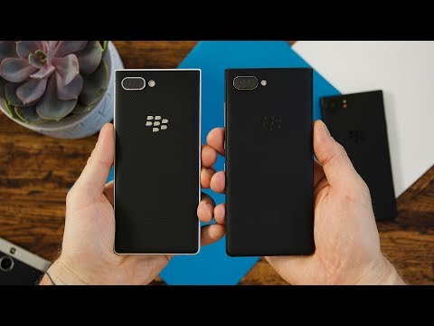 Распаковываем новый смартфон BlackBerry KEY2!