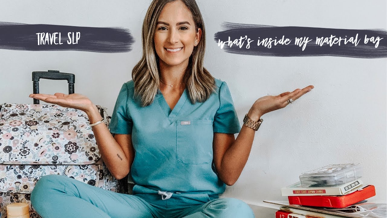 Travel SLP: What's In My Travel Bag