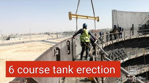 erection update 6 course tank storage