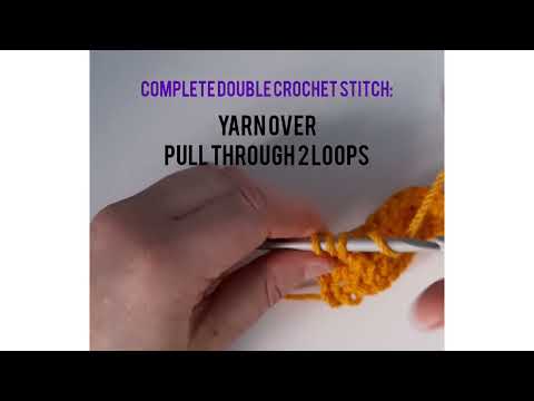 Left Handed Tutorial: how to Front Post Double Crochet stitch (𝑭𝒓𝒐𝒏𝒕 𝑷𝒐𝒔𝒕 𝑻𝒓𝒆𝒃𝒍𝒆 𝑪𝒓𝒐𝒄𝒉𝒆𝒕 𝑼𝑲)