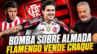URGENTÍSSIMO: GRANDE NOVIDADE SOBRE TIAGO ALMADA l FLAMENGO VENDE CRAQUE l RENOVAÇÃO ENCAMINHADA