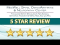 Medwell spine osteoarthritis  neuropathy center midland park  perfect  five star review by pa