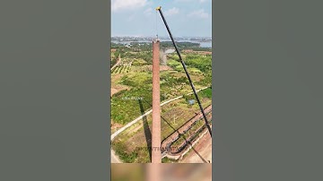 Biến cần cẩu thành 1 chiếc búa tạ ở trên cao đầy sáng tạo #shorts