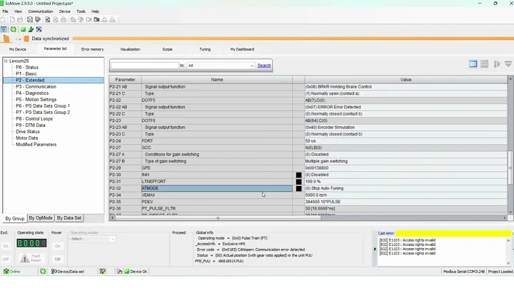 Lexium28 Servo Drive: Easy Auto Tuning and Setup for BCH Motor