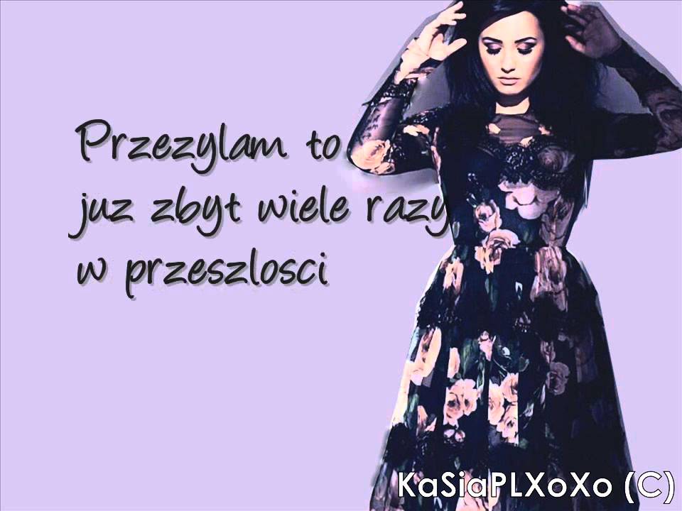 Demi Lovato -  I Hate You, Don't Leave Me (Tłumaczenie PL)