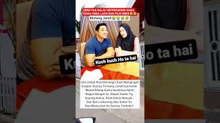 Ustad Riza Muhammad Dan Istrinya Saat Melihat Bintang Jatuh