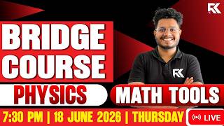 Plus One Science Physics | Basic Maths Bridge Course - Maths Tools Vector | RK Nex