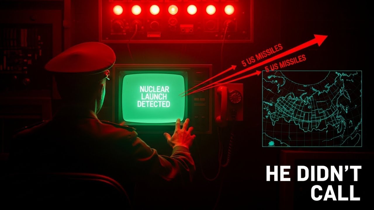 One Soviet Officer Stops Nuclear War! Petrov vs False Alarm 1983