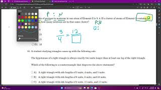 CLT Math Practice Test 4 Part 2