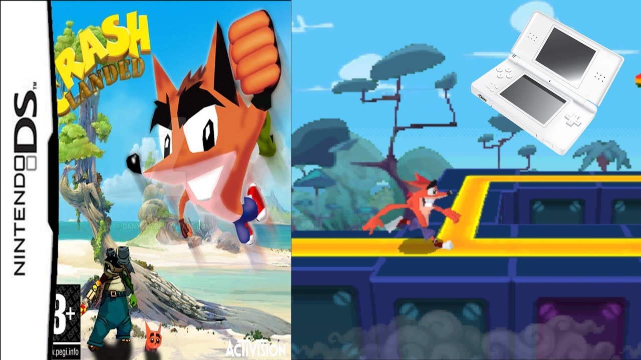 Crash Landed (Tech Demo) – Nintendo DS Gameplay