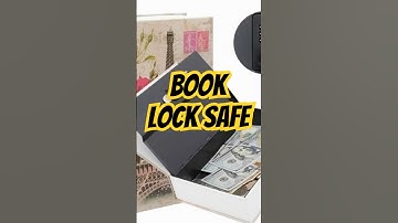 Verberg uw waardevolle spullen in het zicht! 📚🔒 #BookSafe #HiddenSafe #HomeSecurity #SecretStorage