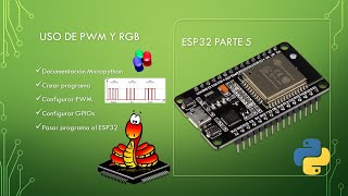 ✅ESP32 Course Part 5: PWM and RGB (MicroPython)