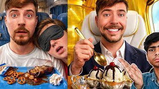 Worst vs classic plane tikits @MrBeast #mrbeast #challenge 
