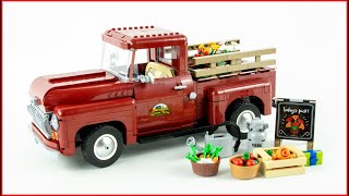 LEGO Creator 10290 Pickup Truck Speed Build for Collectors - Brick Builder