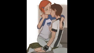 Ben and Gwen love story kissing pictures - Ben 10 kiss love | Picturentben Part 1