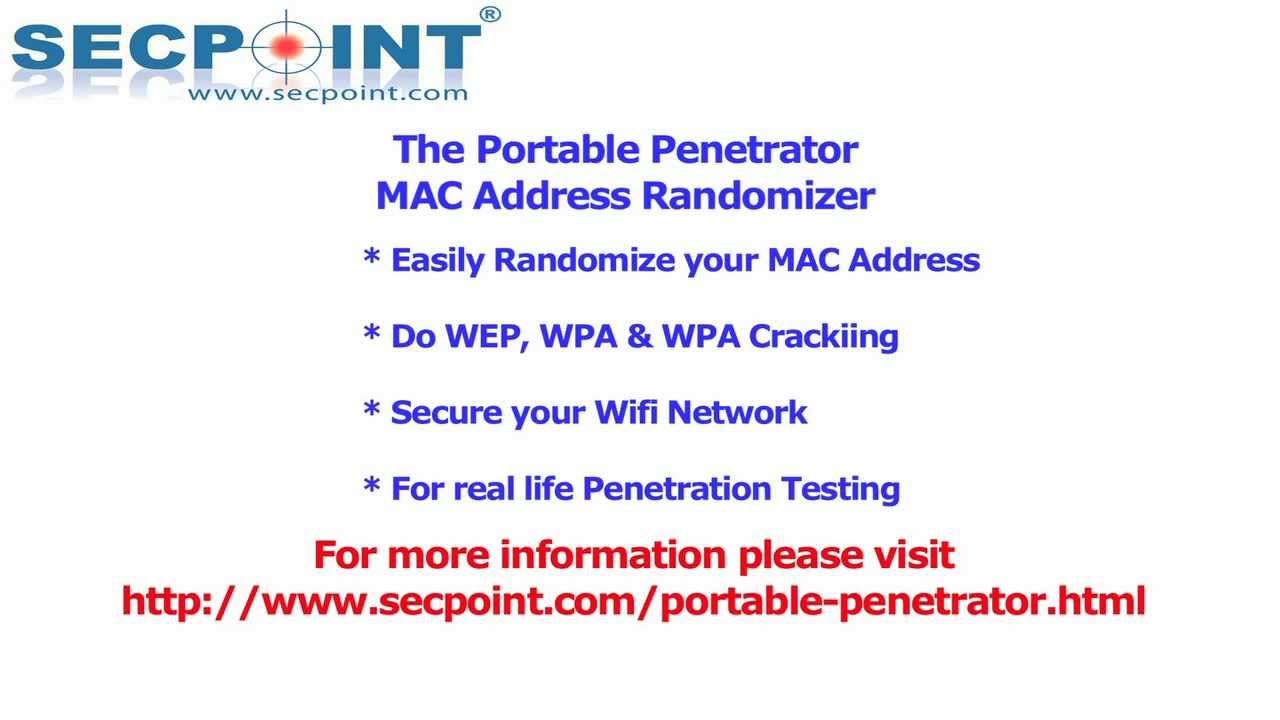 How To Spoof Your Wifi MAC Address Portable Penetrator YouTube