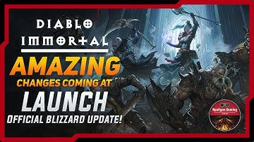 Diablo Immortal - Excellent News About New Customization! New Zone & Dungeons! New Armory and More