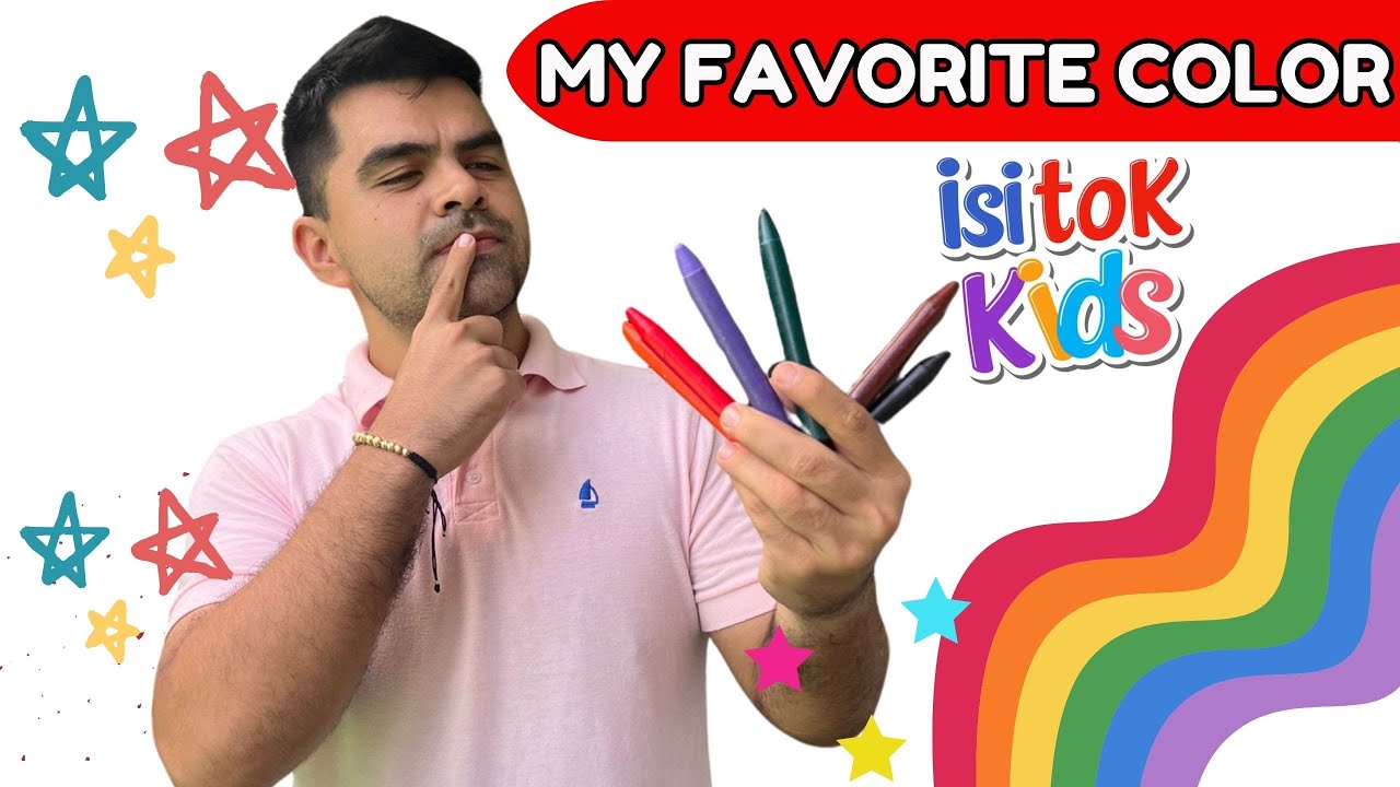 Cómo decir mi color favorito en inglés | what’s your favorite color