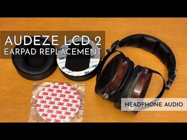 Audeze LCD-2 Headphone Earpad Replacement – Easy - YouTube