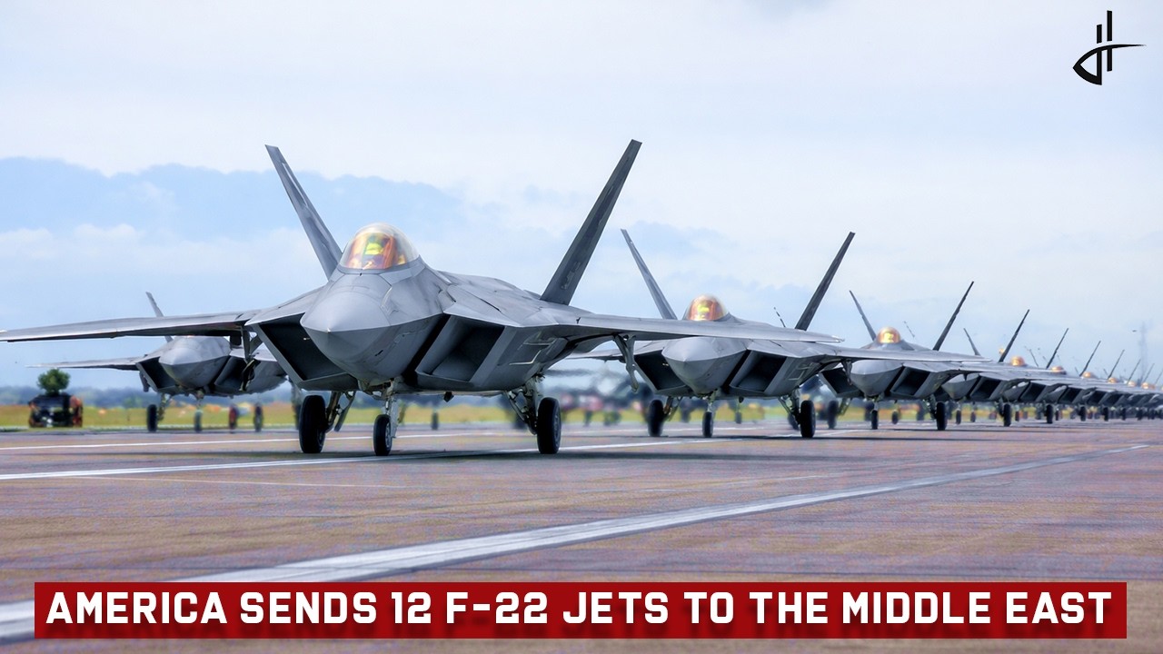 America Sends 12 F-22 Jets to the Middle East It's Not the Number That's Scary, But Their Capability