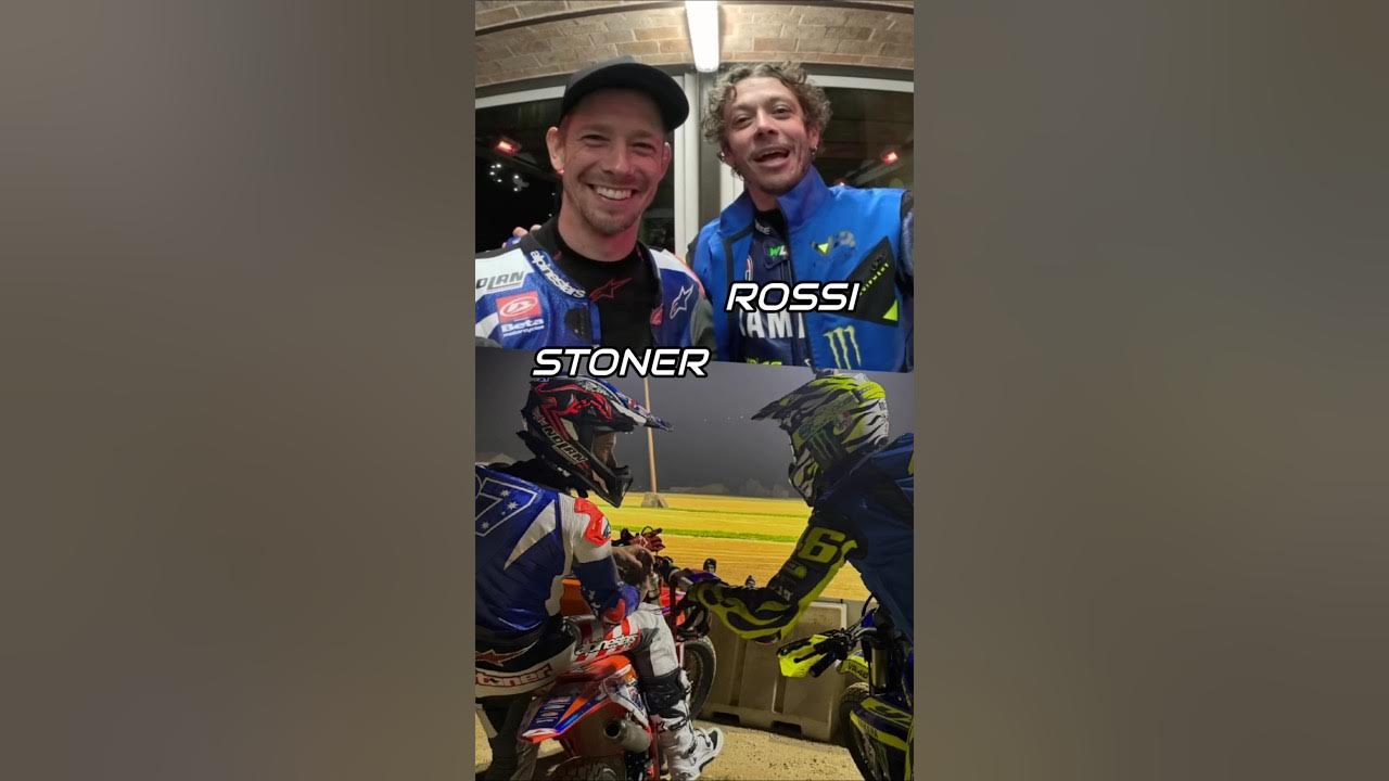 VIDEO OF THE YEAR Valentino Rossi and Casey Stoner Ride Together with Flat Track Bike in MotoRanch VIDEO OF THE YEAR Valentino Rossi and Casey Stoner Ride Together with Flat Track Bike in MotoRanch