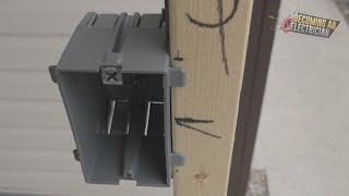 كيفية تركيب صندوق كهربائي ذو عصابة واحدة