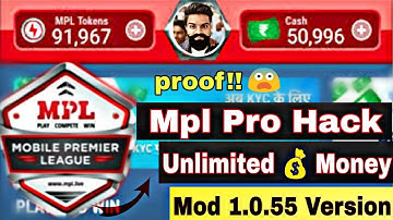 New Earning App | Mpl Pro Unlimited Token and money Trick With proof | रोज़ कमाओ 250 सीधे paytm मे l