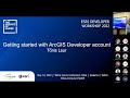 How to get started arcgis developer account