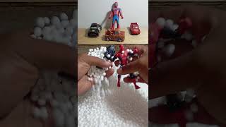 hunting toys superhero action figure spiderman &amp; black phanter