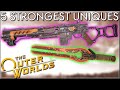 5 STRONGEST UNIQUE WEAPONS in The Outer Worlds - Caedo's Countdowns