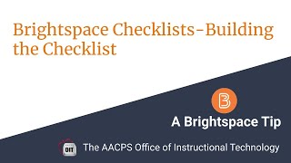 Celebrity Brightspace Checklist- Building the Checklist Net Worth