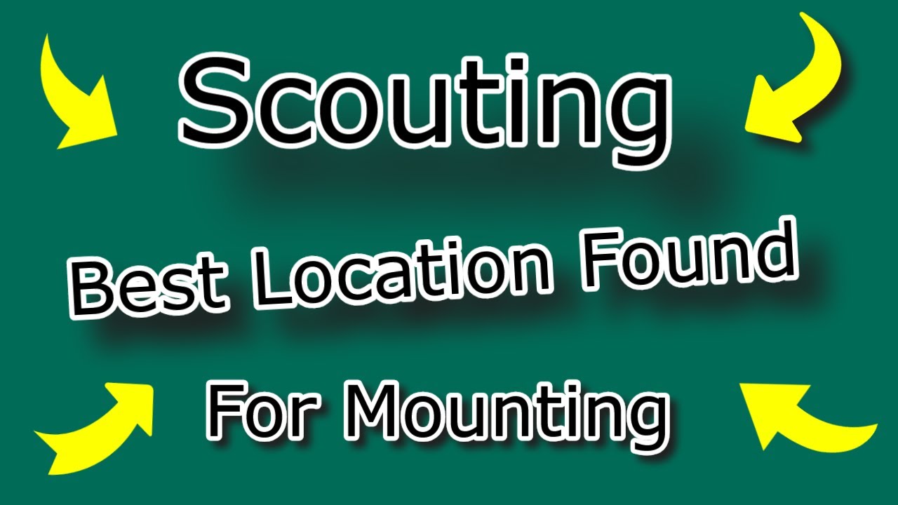 Scouting For The Best Weather Station Mounting Location