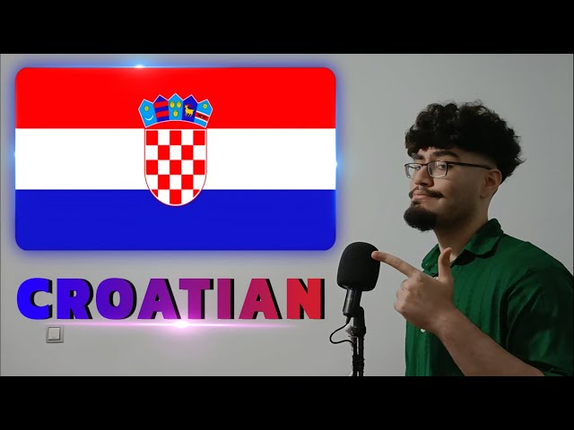 ASMR IN CROATIAN 🇭🇷 - Trying to Speak Croatian 🇭🇷🇧🇦🇷🇸