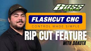 Rip Cut Feature in FlashCut