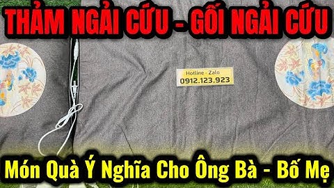 Thảm Ngải Cứu , Gối Ngải Cứu Chính Hãng , Giúp Lưu Thông Khí Huyết Đỡ Đau Mỏi Cơ Thể