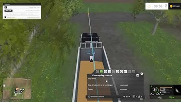 How to use grain transport mode on courseplay for Farming Simulator 2015