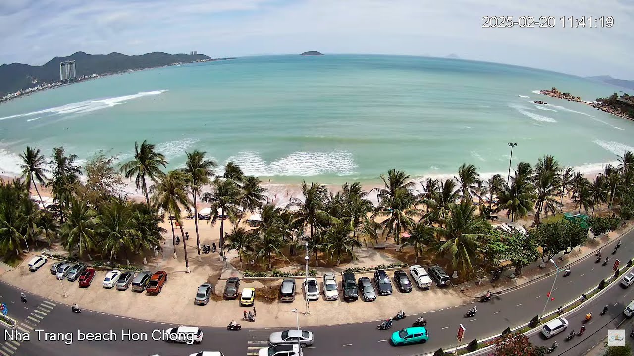 Vietnam Nha Trang live camera online / 나트랑 / Вьетнам Нячанг онлайн камера. ЖК Океанус