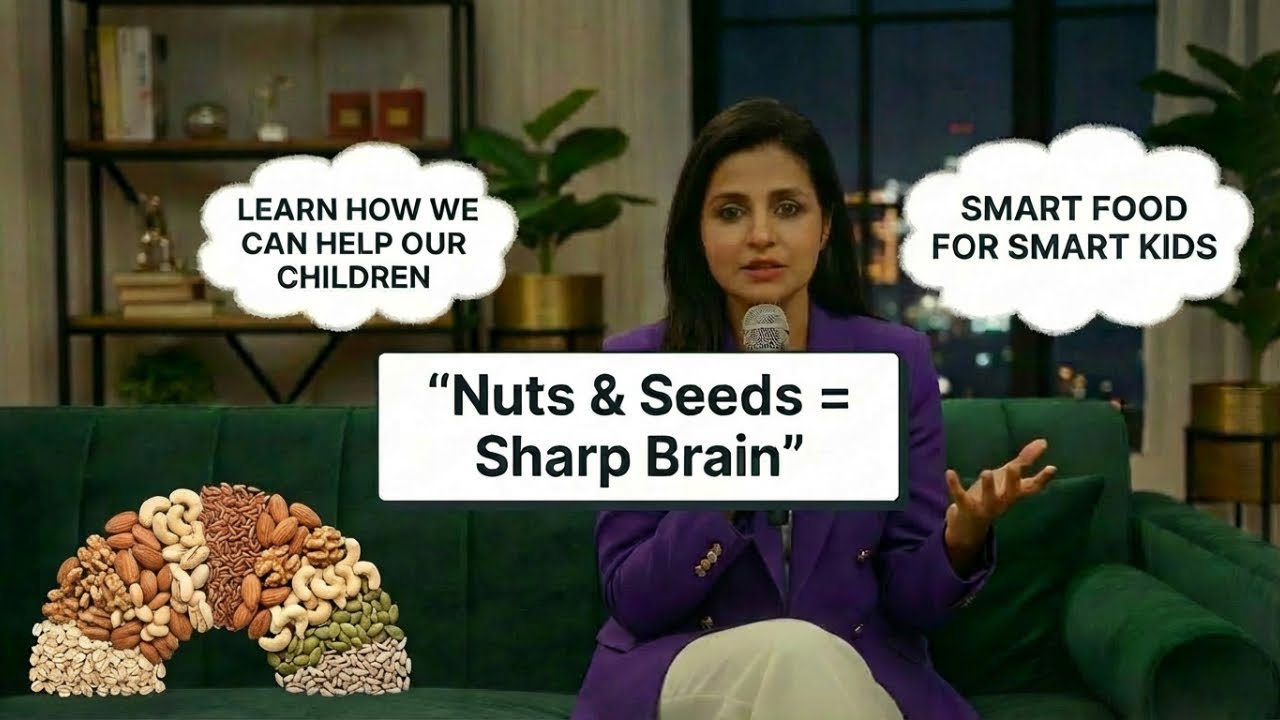 Brain Foods for SMART Kids Top 5 Nuts and Seeds for GENIUS Minds