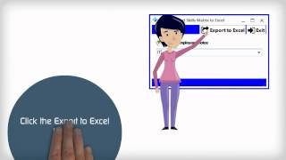 Export skills matrix to Excel