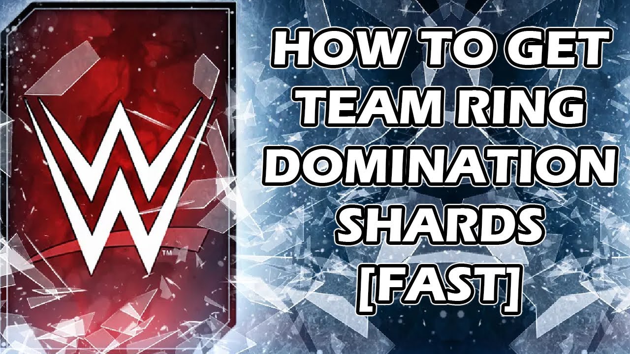 Как быстро получить карты доминирования в командных рингах [совет по суперкартам WWE]