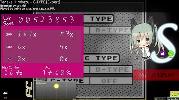 Day 524 of C-TYPE until slideracc is optional in osu! lazer