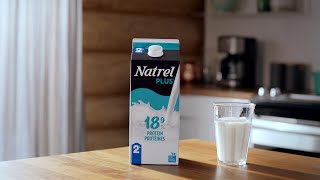 New Natrel Plus, 18g of protein to start your day off right | Natrel